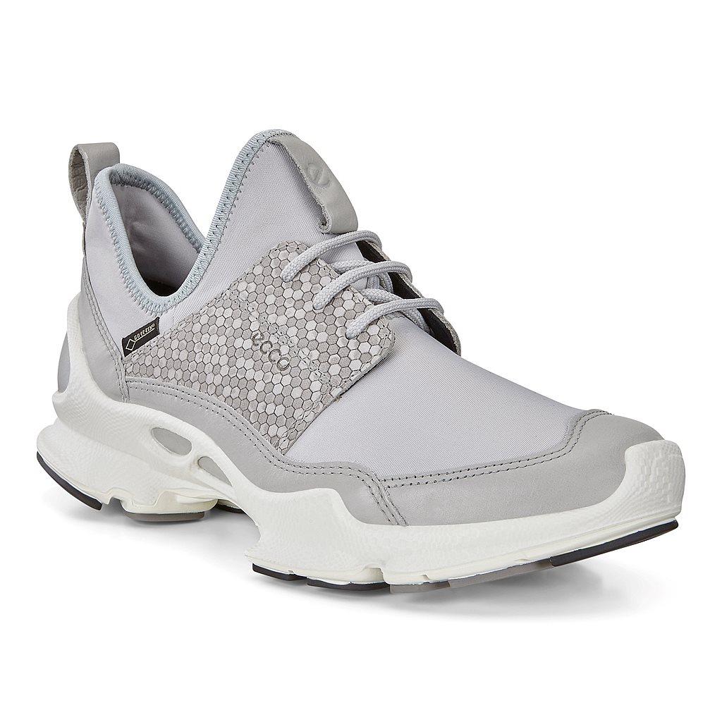 Ecco Biom C Womens Gore Tex Shoes Grey Online - India JQD-068317